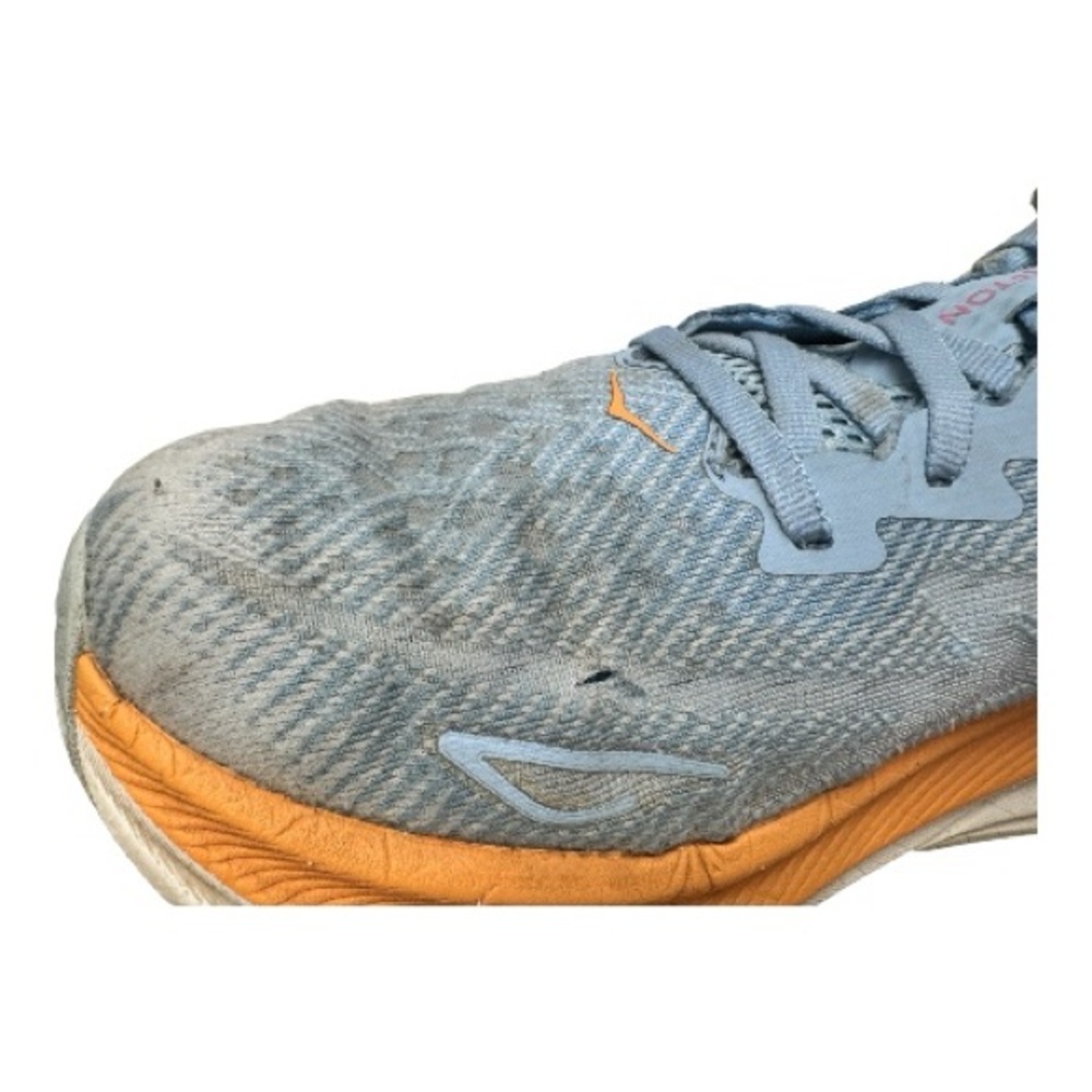 HOKA Women's Blue and Orange Athletic Shoes - Picture 4 of 8